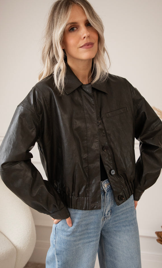Beau Bomber Choco - Jacket