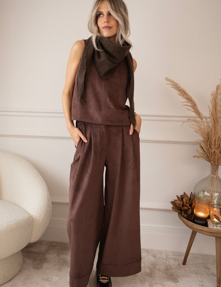 Easy Like Suede Choco - Top