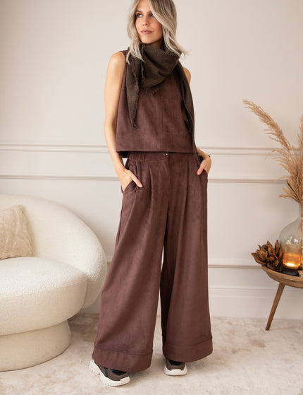 Easy Like Suede Choco - Top