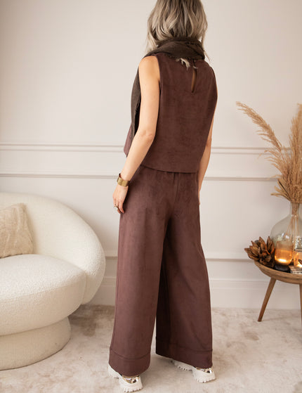Easy Like Suede Choco - Top