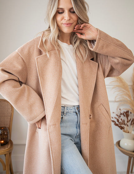 Caroll Coat Taupe - Jas