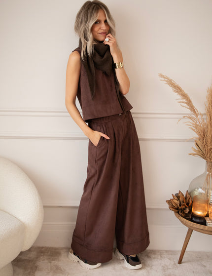 Easy Like Suede Choco - Top