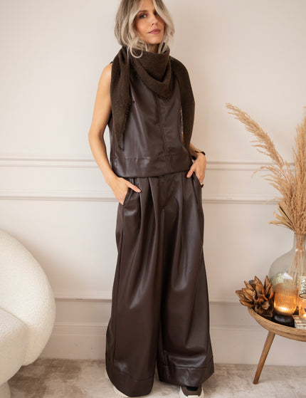 Easy Like Leather Choco - Top