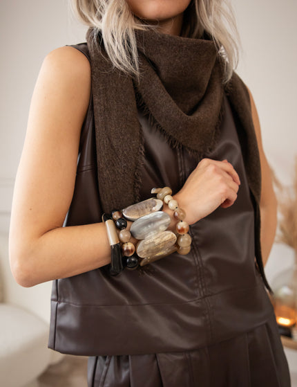 Easy Like Leather Choco - Top