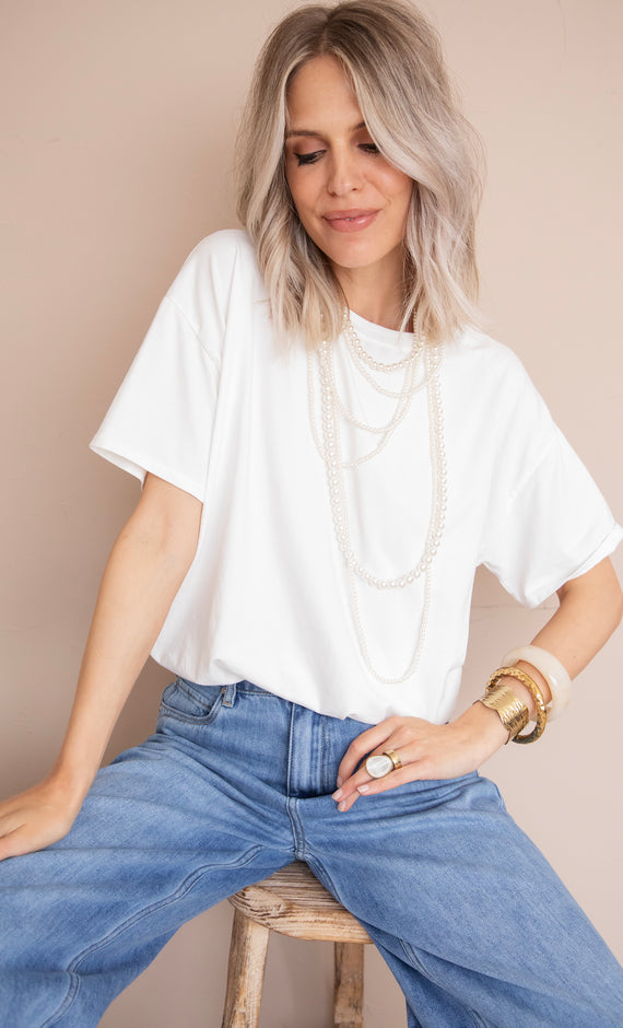 The Base White - T-Shirt