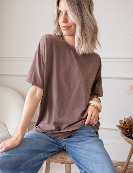The Base Taupe - T-Shirt
