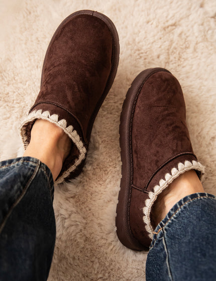 Slip-On - Tova Stitch - Kakao