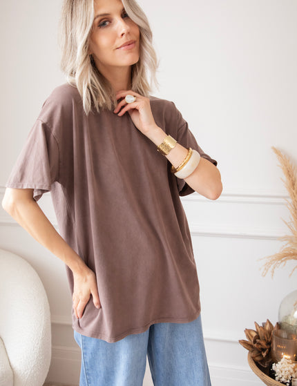 The Base Taupe - T-Shirt