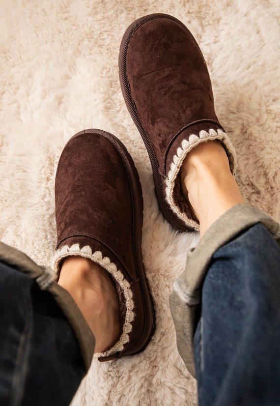 Slip-On - Tova Stitch - Kakao