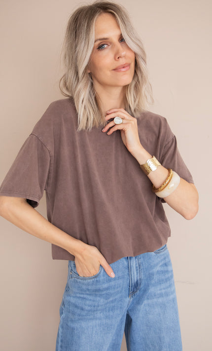 The Base Taupe - T-Shirt