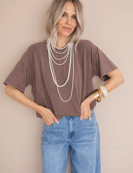 The Base Taupe - T-Shirt