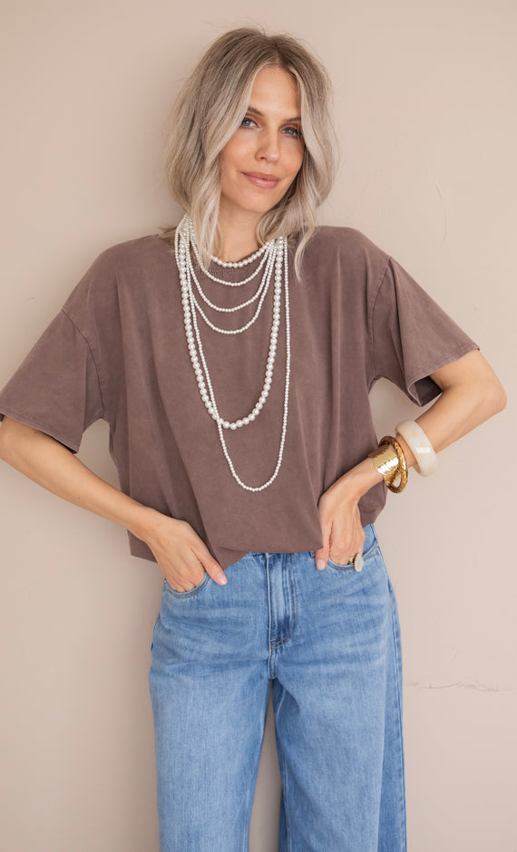 The Base Taupe - T-Shirt