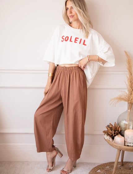 Hose - Loose Lines - Karamell