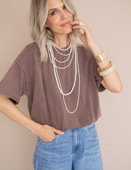 The Base Taupe - T-Shirt