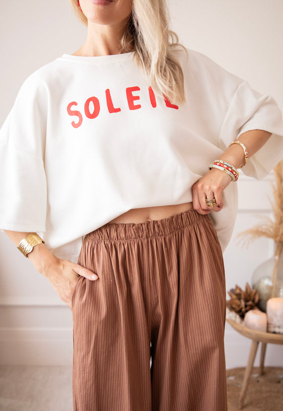 Loose Lines Caramel - Pants