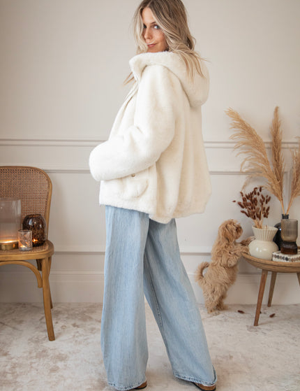 Fidèle Faux Fur Off White - Jacket