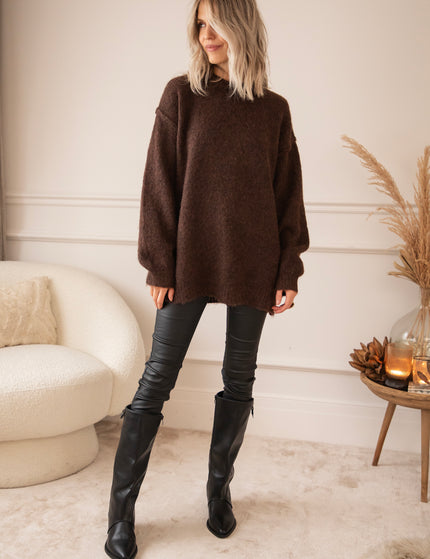 Basic Birgit Brown - Sweater
