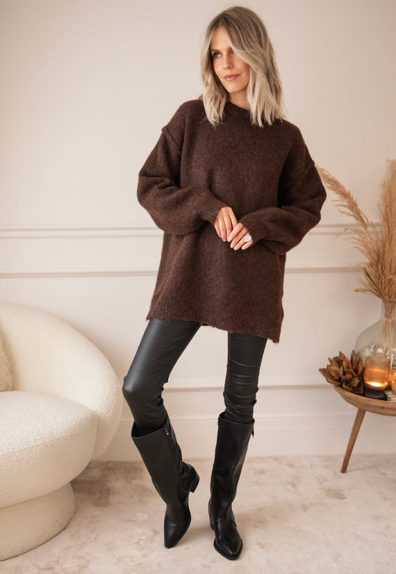 Basic Birgit Brown - Trui