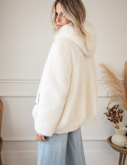 Fidèle Faux Fur Off White - Jacket