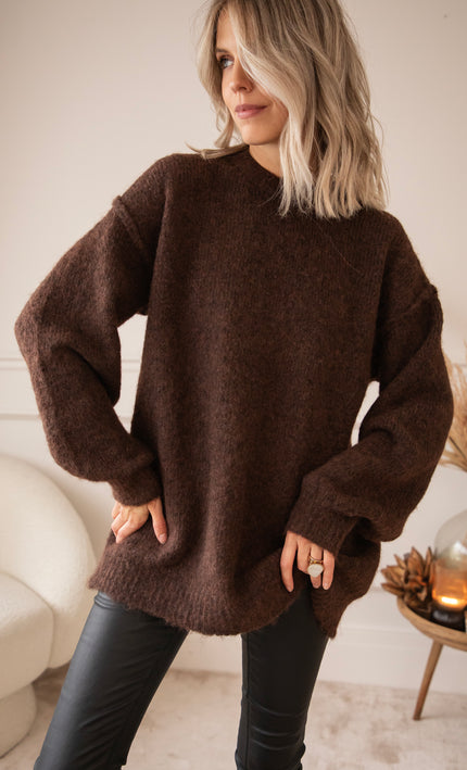 Basic Birgit Brown - Sweater