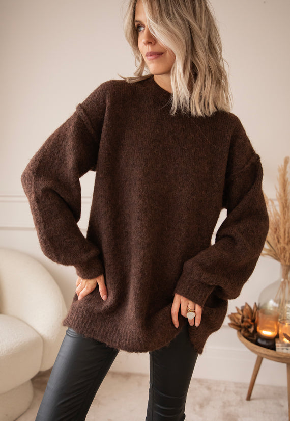 Basic Birgit Brown - Trui