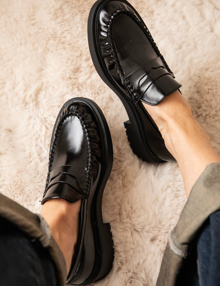 Loafers - Ivy Academy - Schwarz
