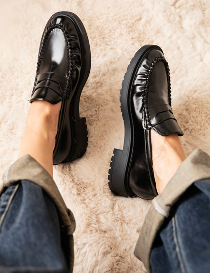 Loafers - Ivy Academy - Schwarz