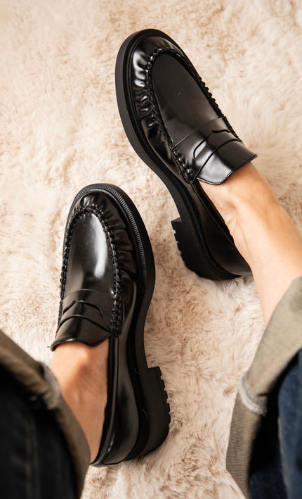 Loafers - Ivy Academy - Schwarz