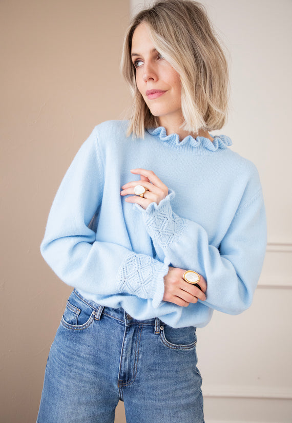 Madelyn Soft Blue - Sweater