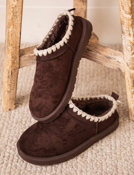 Slip-On - Tova Stitch - Kakao