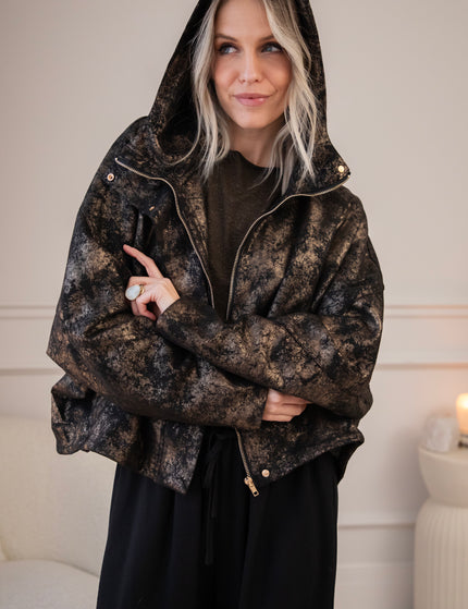 Gold Dust Black/Gold - Jacket