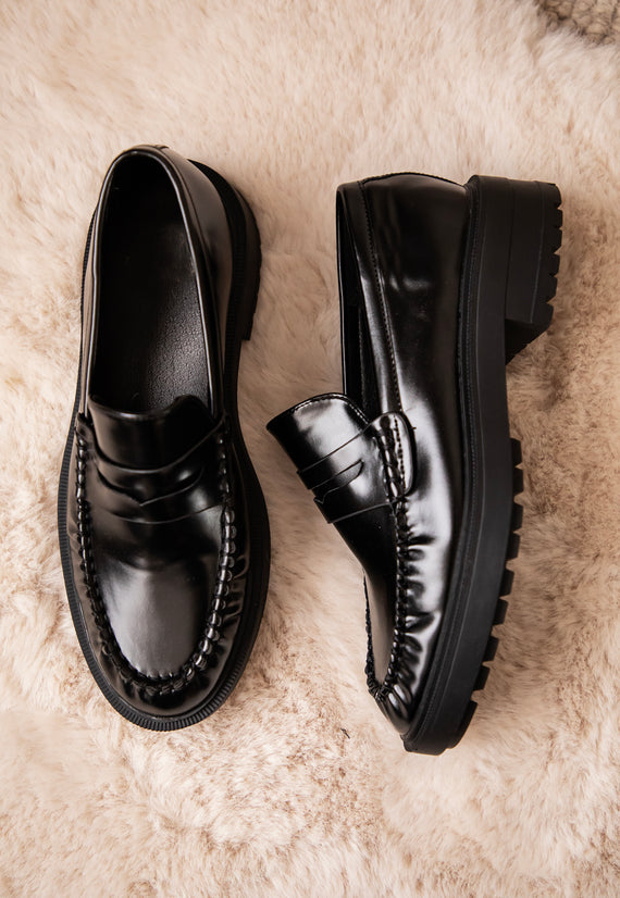 Loafers - Ivy Academy - Schwarz