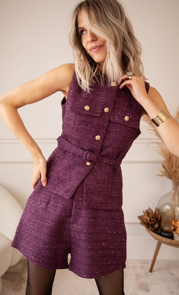 Glow On Plum - Short