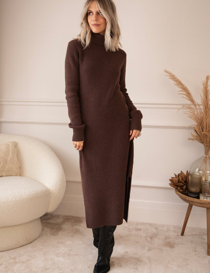 Caroll Choco - Sweater Dress
