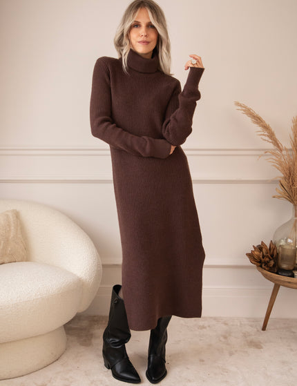 Caroll Choco - Sweater Dress