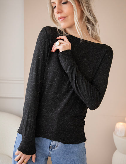 Smooth Sprinkles Black - Longsleeve