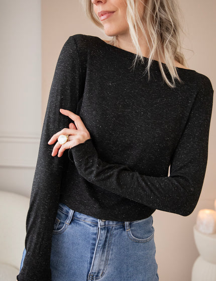 Smooth Sprinkles Black - Longsleeve