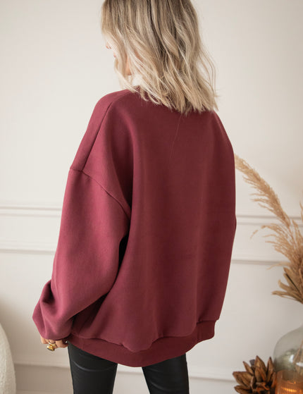 Pullover - Simplicity Wild Heart - Bordeaux