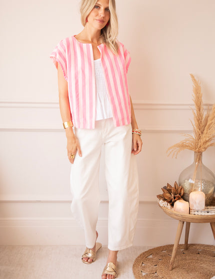 Bella Balloon White - Jeans