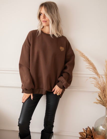 Pullover - Simplicity Wild Heart - Choco