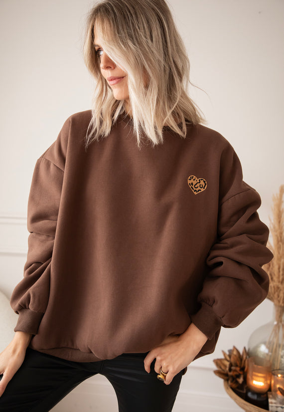 Simplicity Wild Heart Choco - Sweater