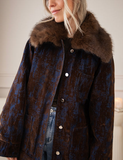 Twilight Brown/Dark Blue - Jacket