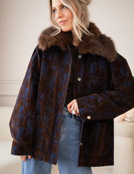 Twilight Brown/Dark Blue - Jacket