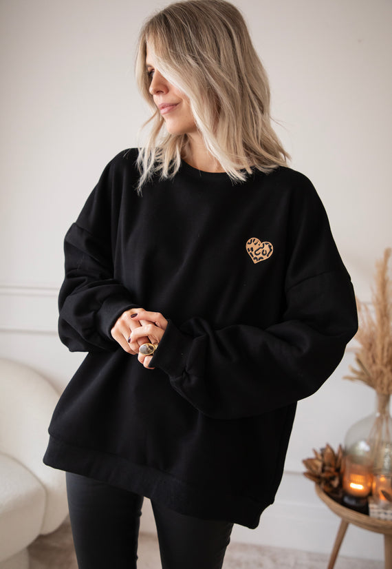 Simplicity Wild Heart Black - Sweater