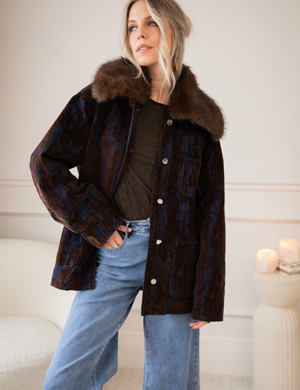 Twilight Brown/Dark Blue - Jacket