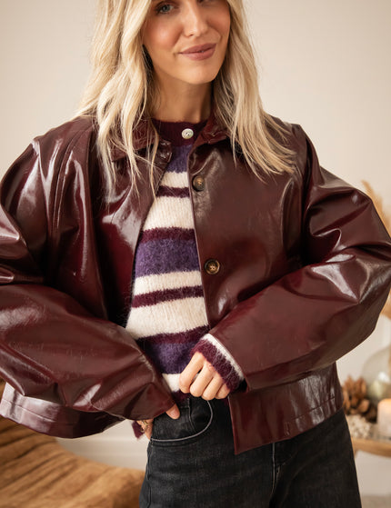 Millie Mix Mulberry/Mauve - Cardigan
