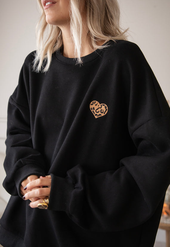 Simplicity Wild Heart Black - Sweater
