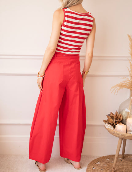 Baggy Barrel Red - Pants