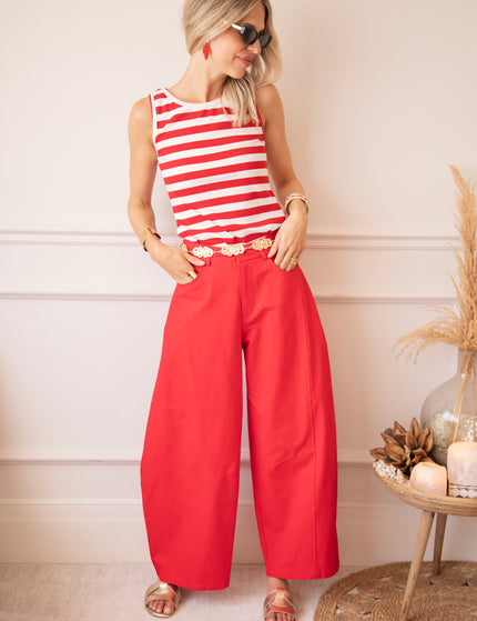 Baggy Barrel Red - Pants