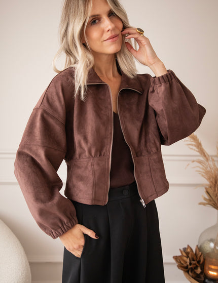 Love Suede Choco - Jacket